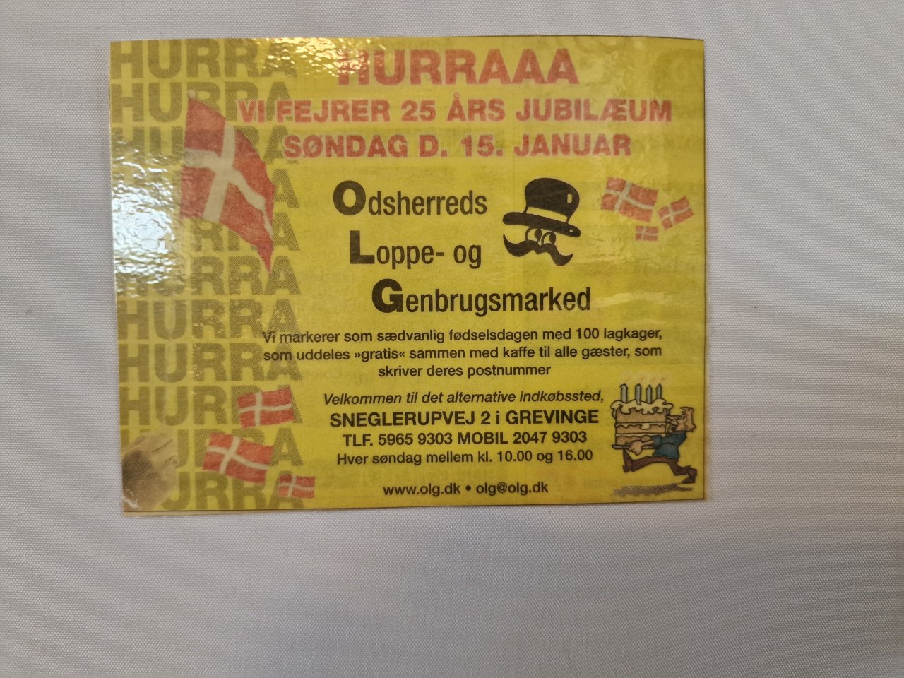 OLG Et av vestsjællands største innendørs marked