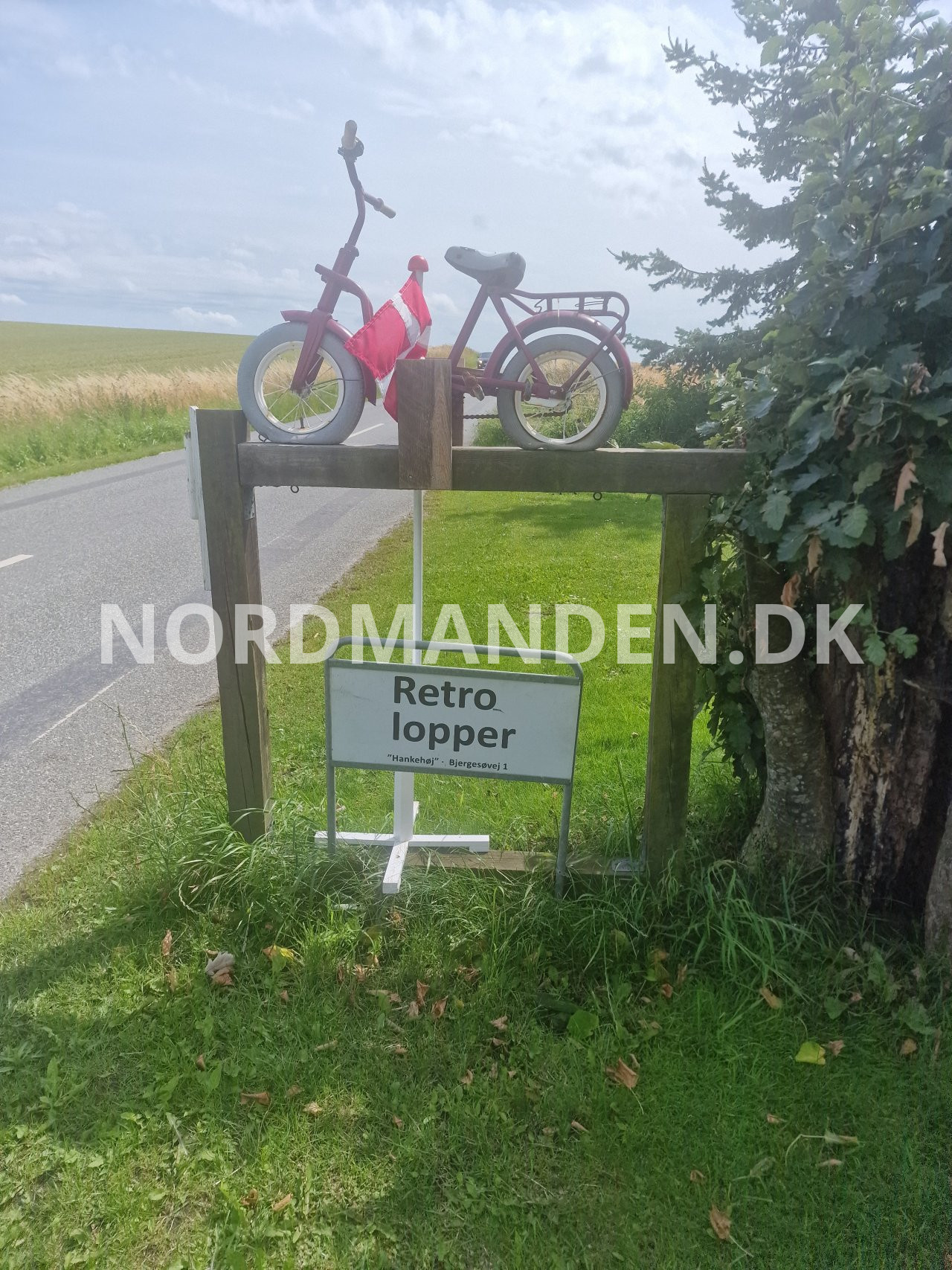 "Oppå Fjellet" Var en liten tur til Bjergsøevej 1