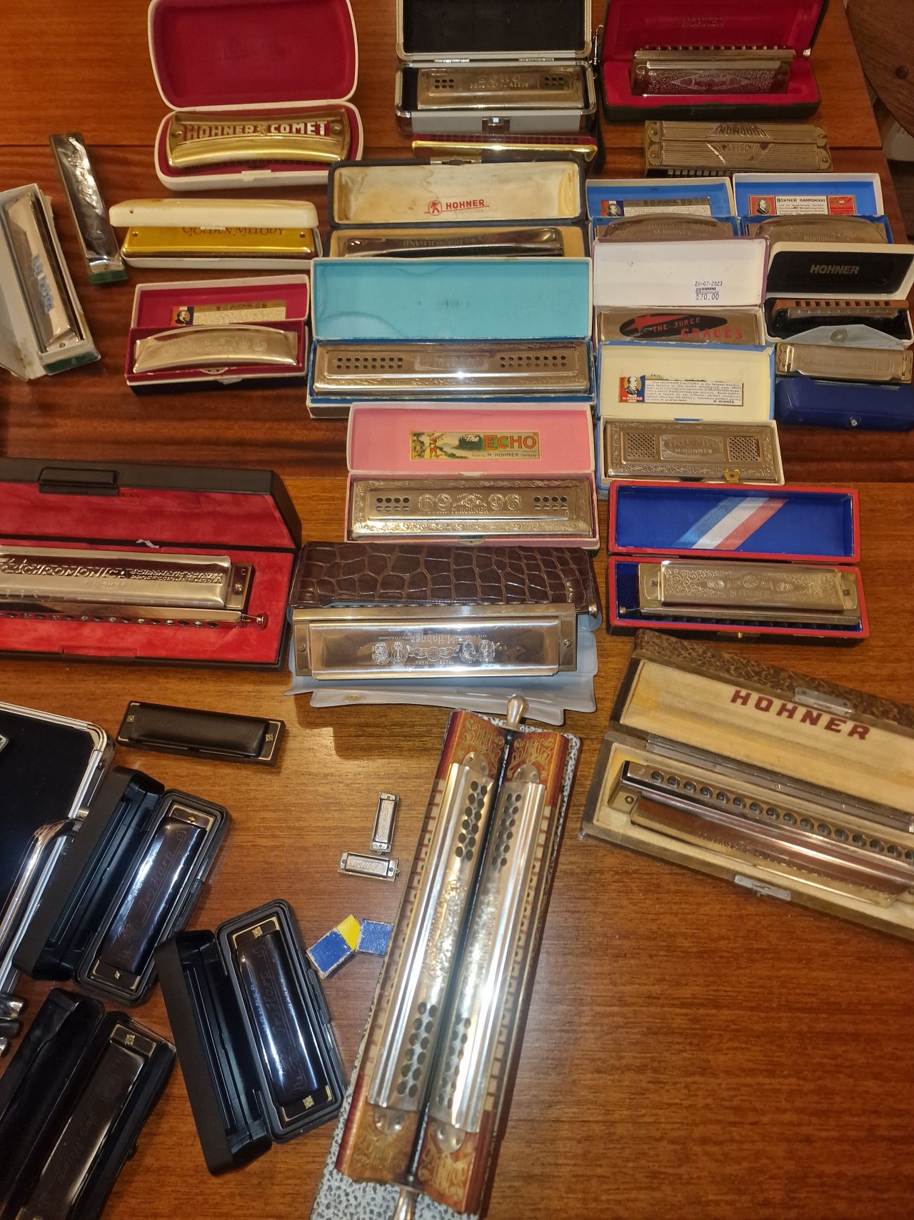 Vintage harmonica